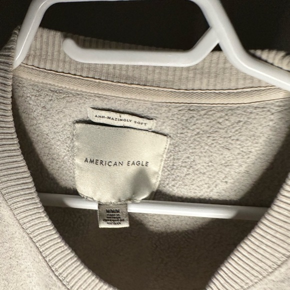 American Eagle Outfitters Beige Striped Sweater - Picture 2 of 2